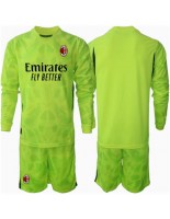 AC Milan Keeper Tredjedraktsett Barn 2024-25 Lange ermer (+ bukser)